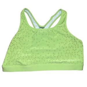 Green XL Nike Dri Fit Sports Bra